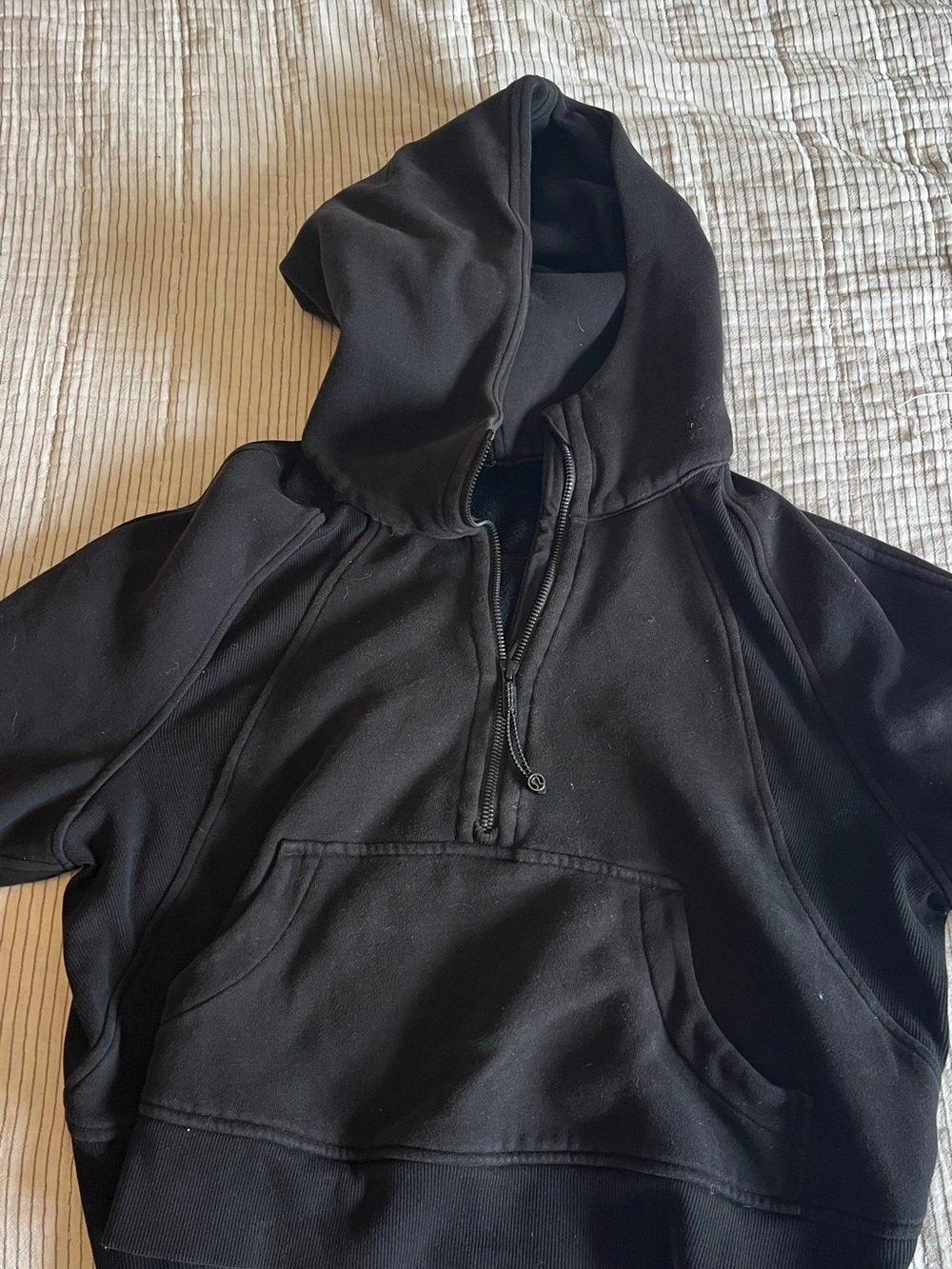 Lululemon black scuba hoodie